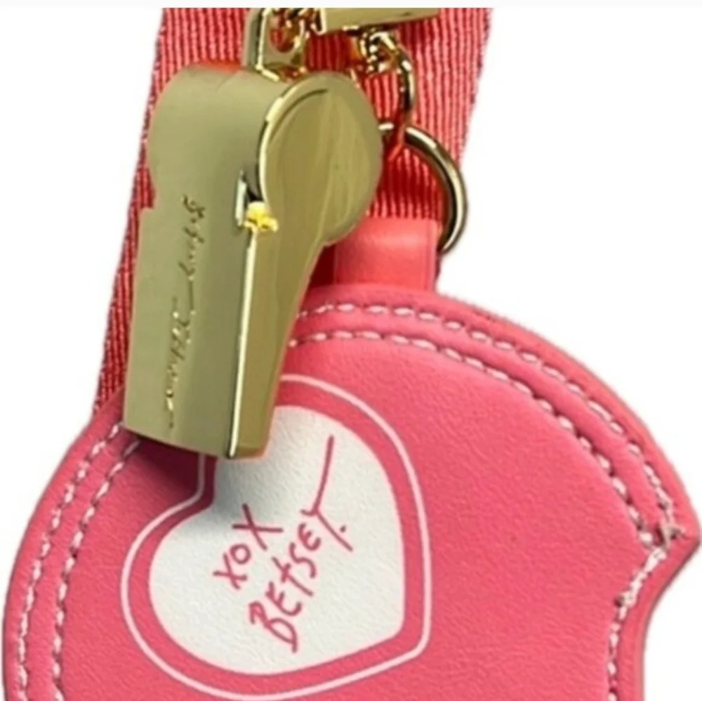 Betsey Johnson Football Crossbody Bag